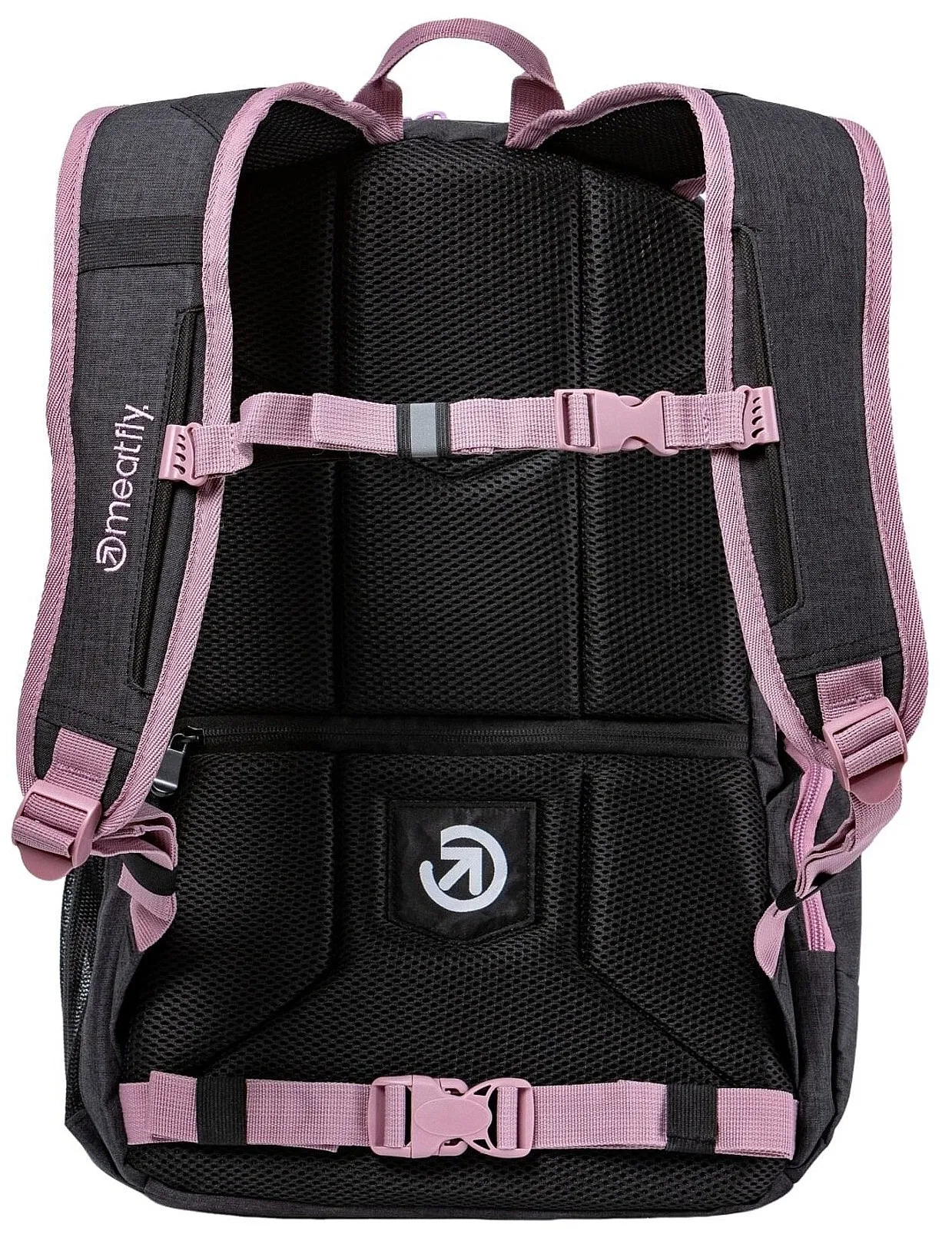 sac à dos Meatfly Basejumper - Pink/Charcoal Heather