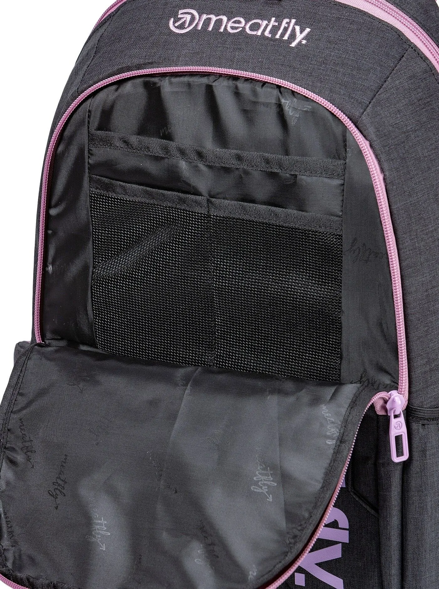 sac à dos Meatfly Basejumper - Pink/Charcoal Heather