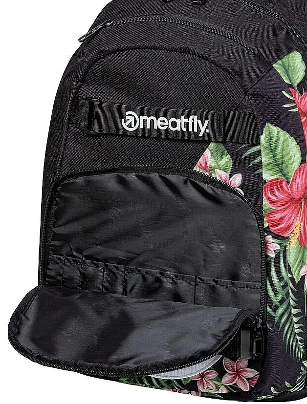 sac à dos Meatfly Exile - Tropical Black