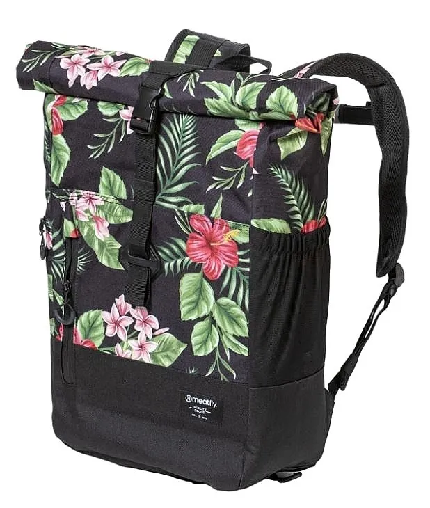 sac à dos Meatfly Holler - Tropical Black