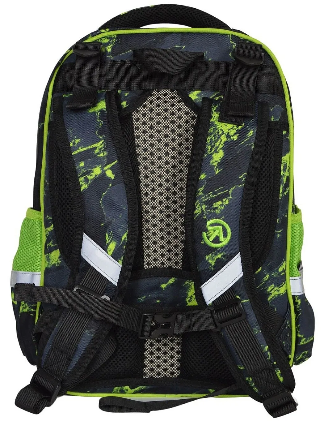 sac à dos Meatfly Max School - Lime Mossy - unisex junior