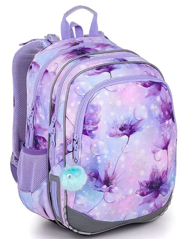 sac à dos Topgal ELLY 24050 - Purple/Flowers - girl´s