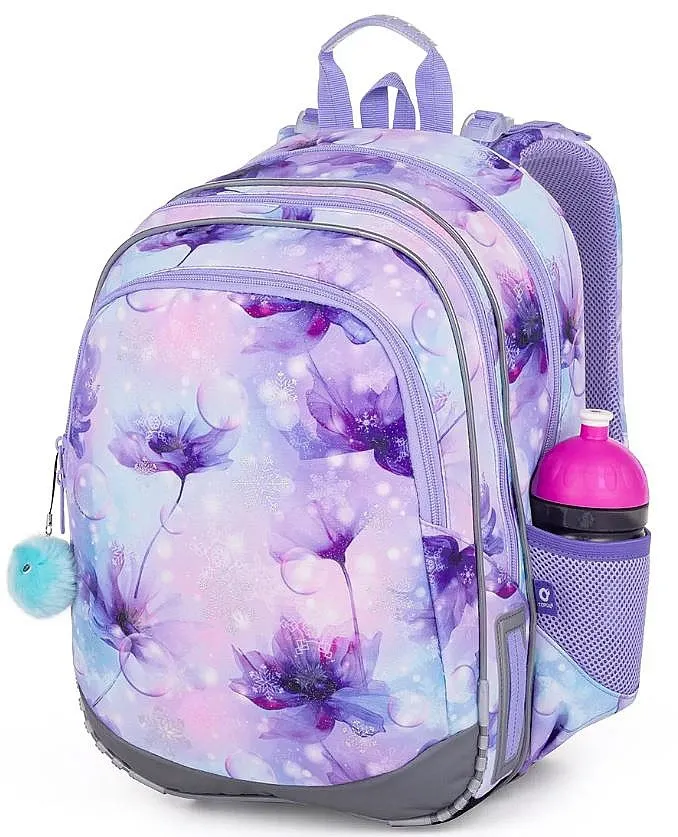 sac à dos Topgal ELLY 24050 - Purple/Flowers - girl´s