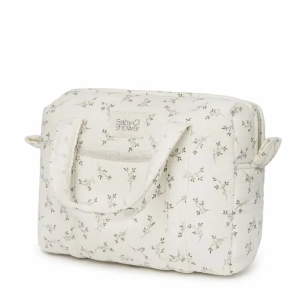 Sac à langer Camila Tiny Olive Bloom Vert