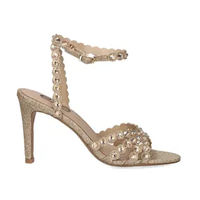  SANDALE TALON REBECA-376 PAILLETTES  OR