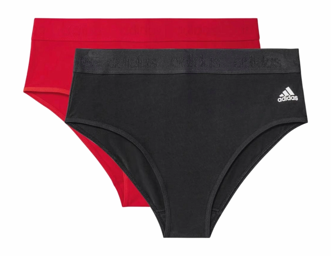 Sous-Vêtement Adidas Femme Bikini Assorti 3 (Lot de 2 )