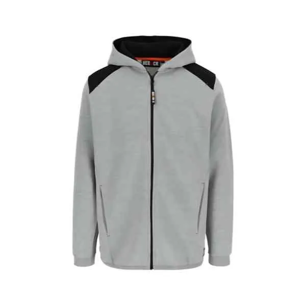 Sweat à Capuche Zippé Herock Juno Gris Chiné