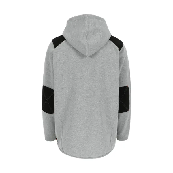 Sweat à Capuche Zippé Herock Juno Gris Chiné