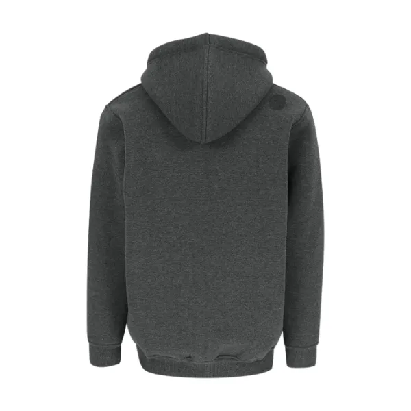 Sweat à Capuche Zippé Herock Otis Gris Chiné Foncé