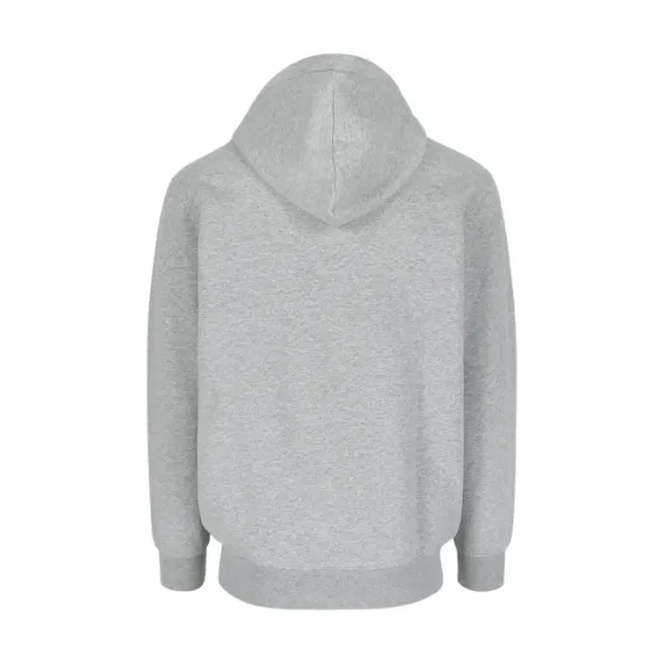 Sweat à Capuche Zippé Herock Tobin Gris Chiné Clair