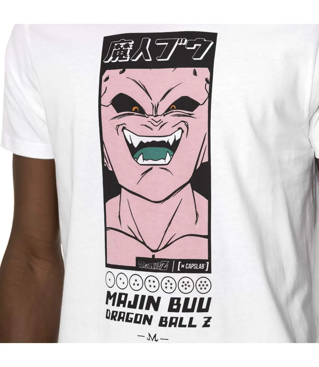 T-shirt en coton homme regular fit avec print Dragon Ball Z Capslab