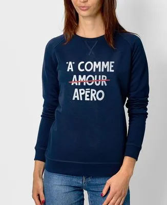 T-Shirt femme A comme apéro