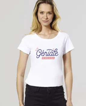 T-Shirt femme Géniale de mère en fille