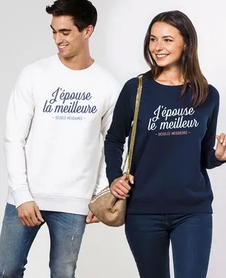 T-Shirt femme J'épouse le meilleur