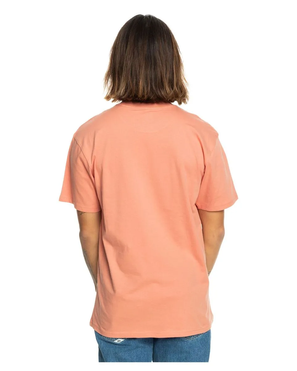 T-shirt Homme TROPICAL RAINBOW SS Rose