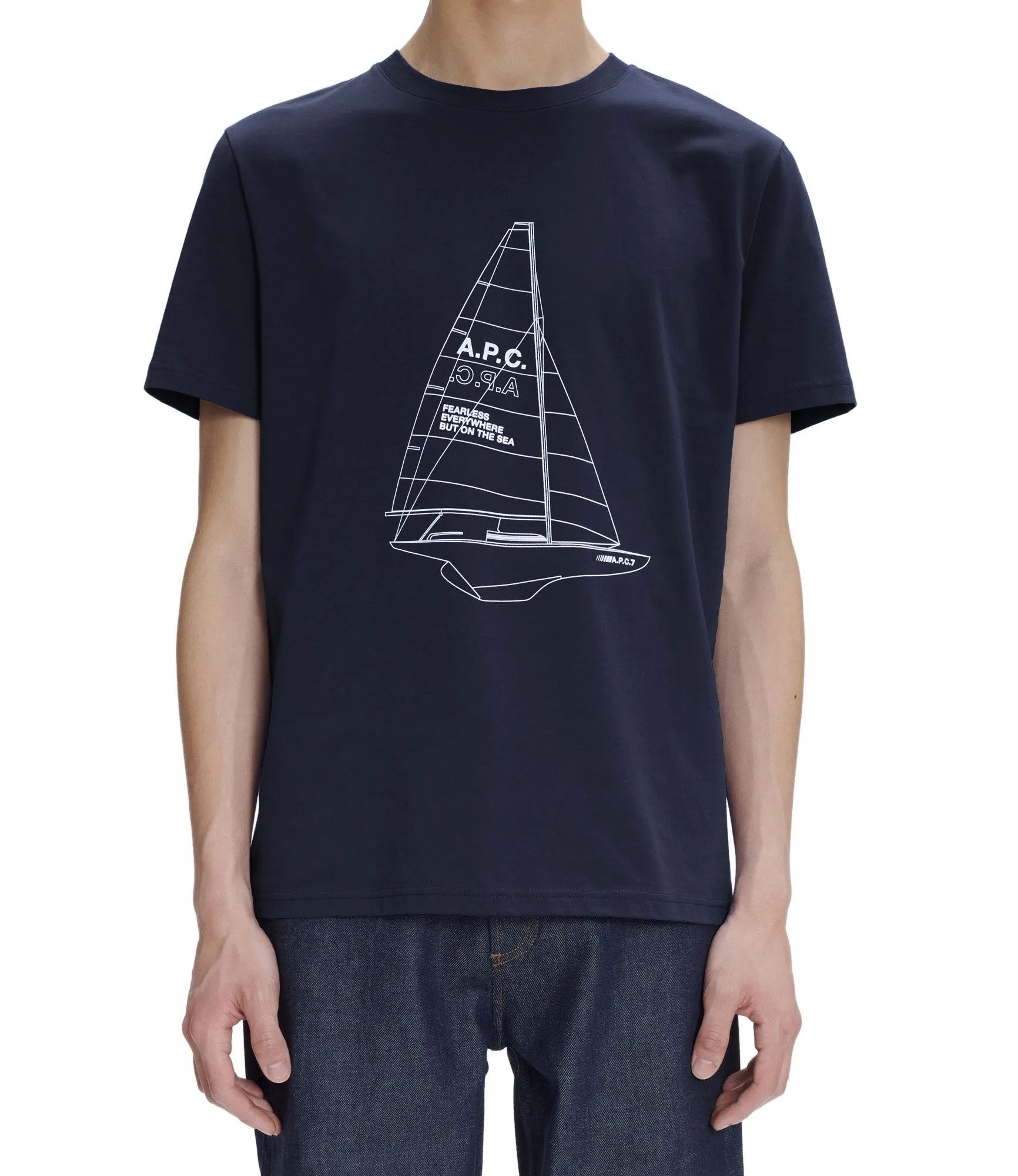 T-Shirt Jeannot Dark navy | A.P.C.