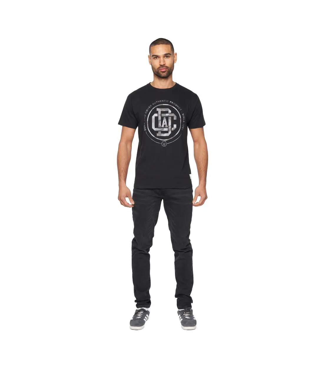 T-shirt lozano homme noir Duck and Cover