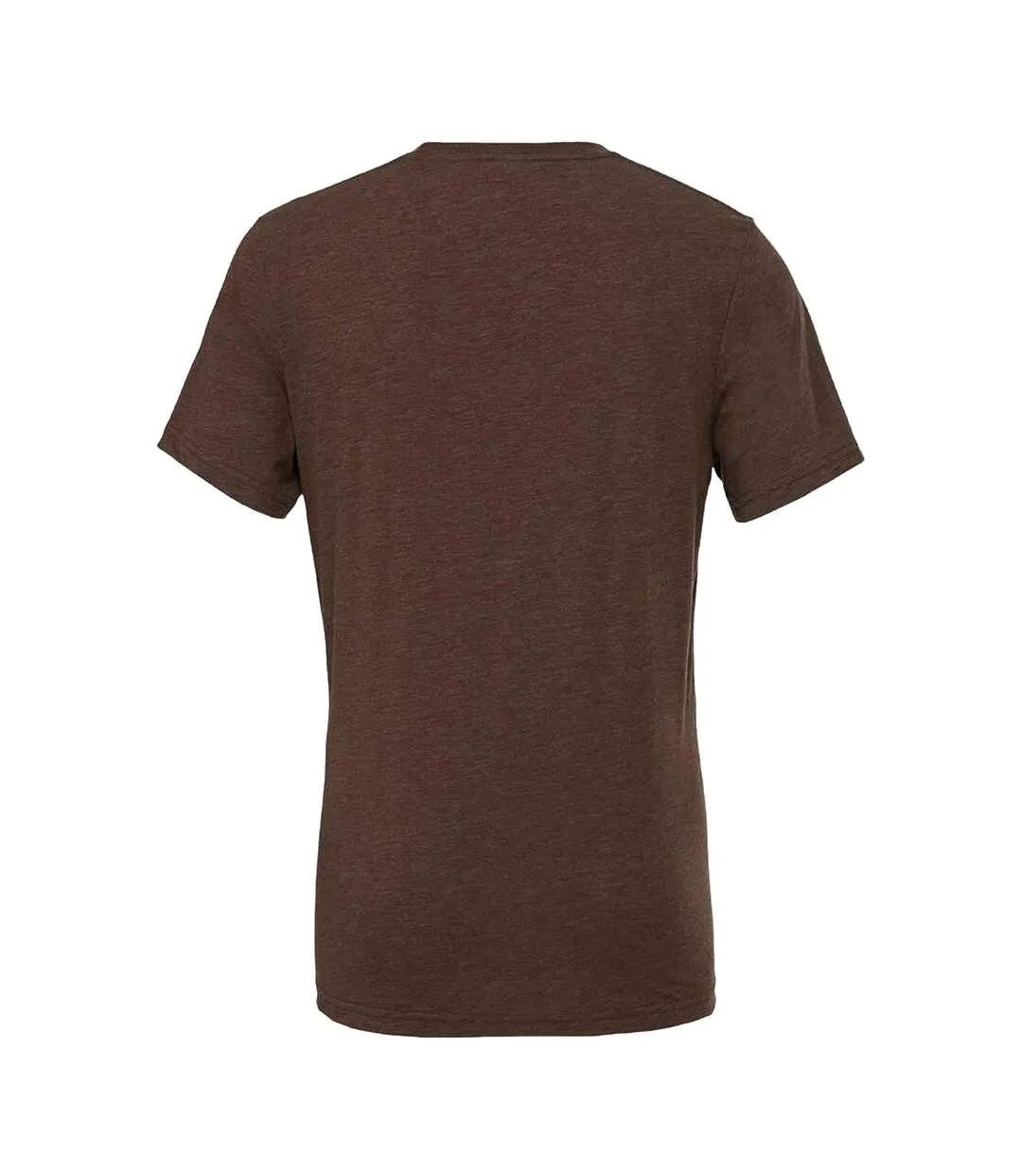 T-shirt manches courtes unisexe marron Bella + Canvas