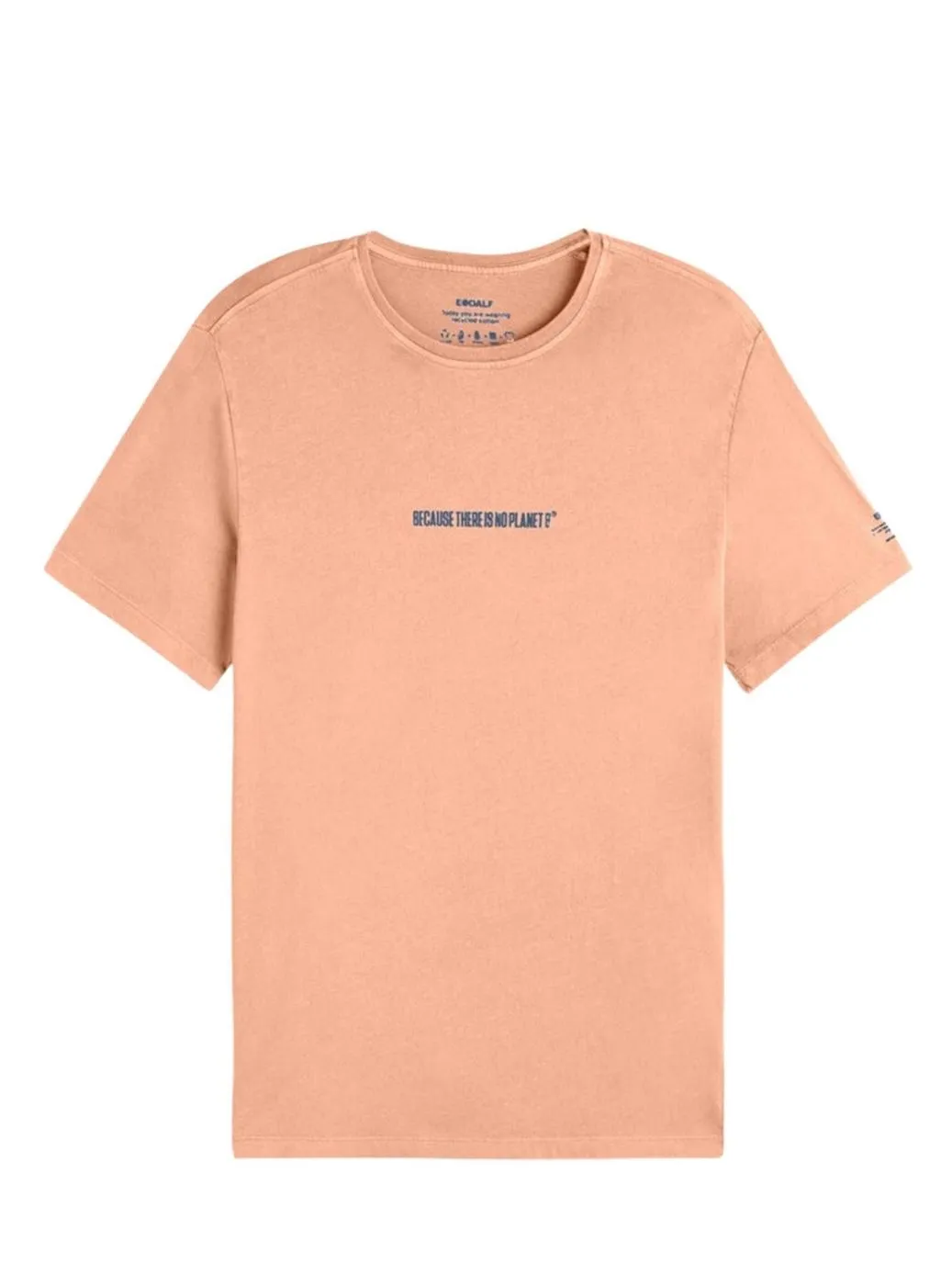 T-shirt Orange Ecoalf Birca pour Homme