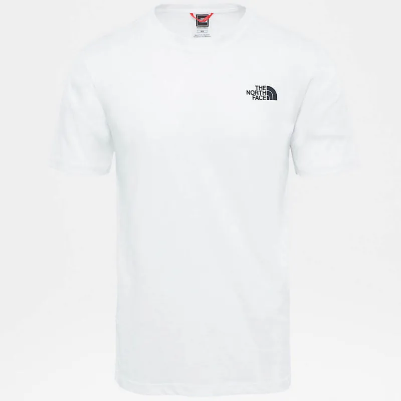 T-SHIRT REDBOX THE NORTH FACE BLANC