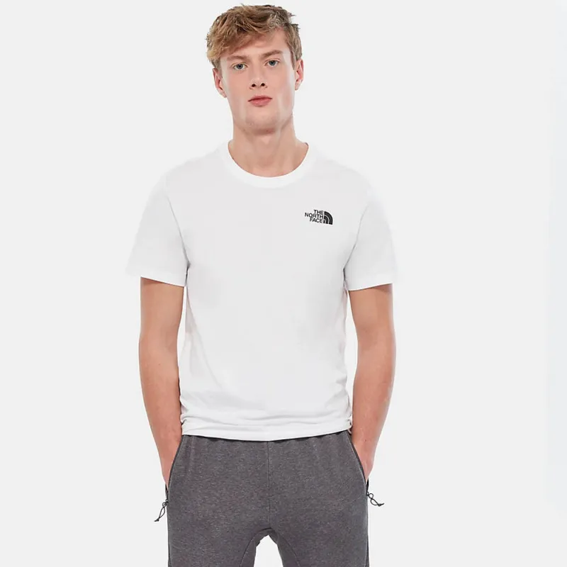 T-SHIRT REDBOX THE NORTH FACE BLANC