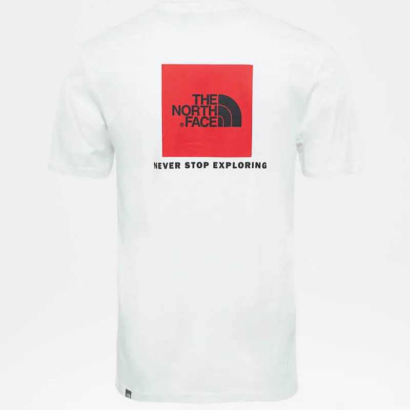 T-SHIRT REDBOX THE NORTH FACE BLANC