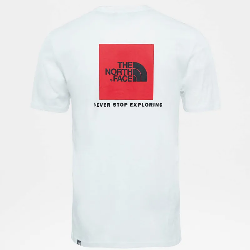 T-SHIRT REDBOX THE NORTH FACE BLANC