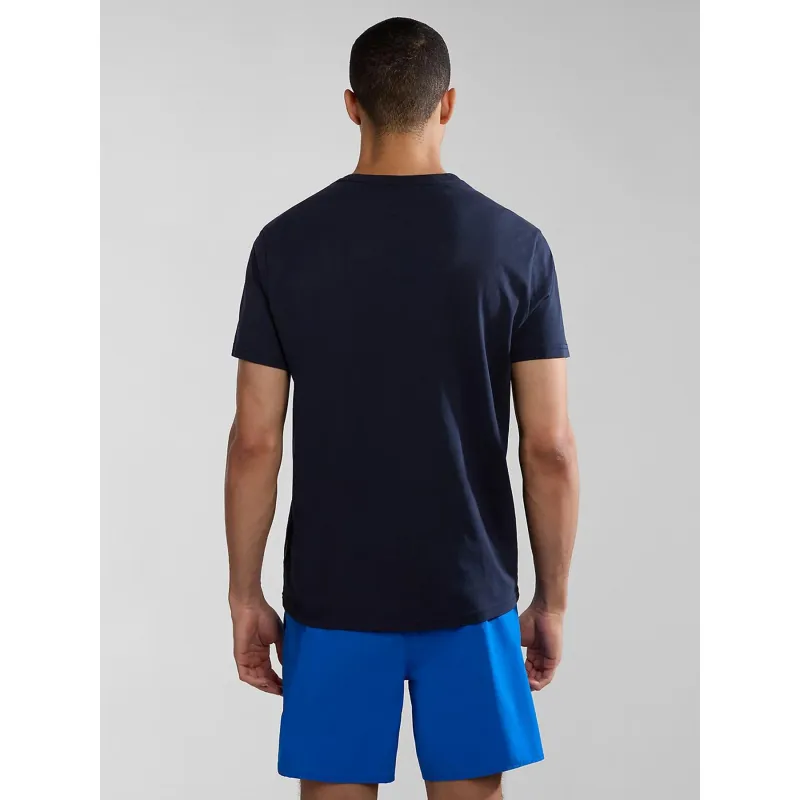 T-shirt saliss bleu marine homme - Napapijri | wimod