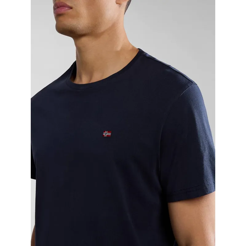 T-shirt saliss bleu marine homme - Napapijri | wimod