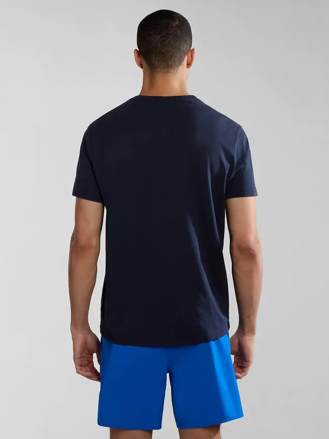 T-shirt saliss bleu marine homme - Napapijri | wimod