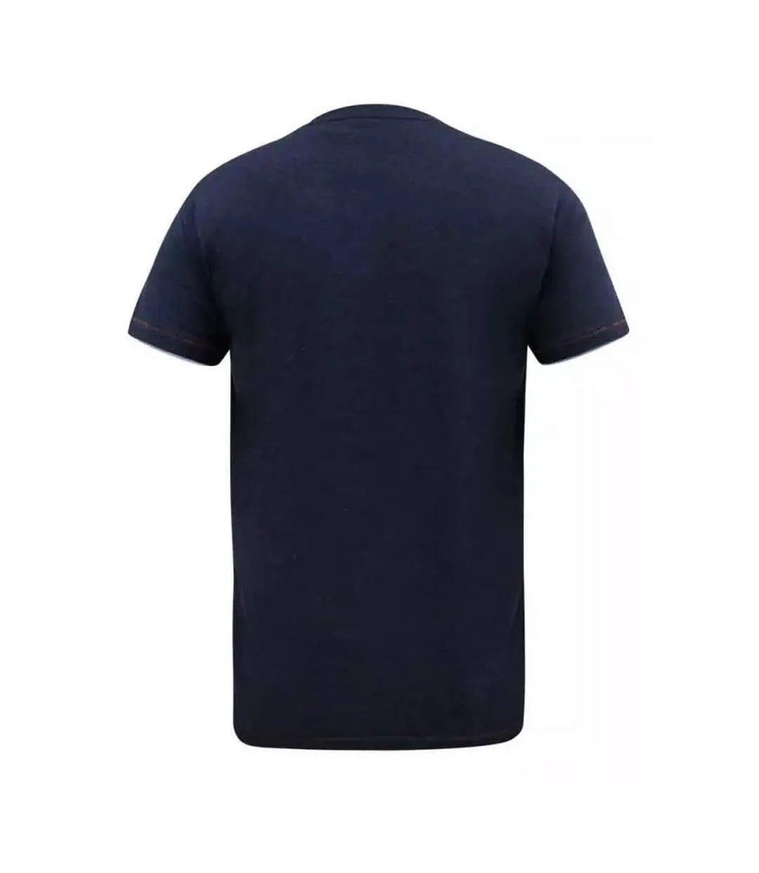 T-shirt scampton d555 homme bleu marine chiné Duke