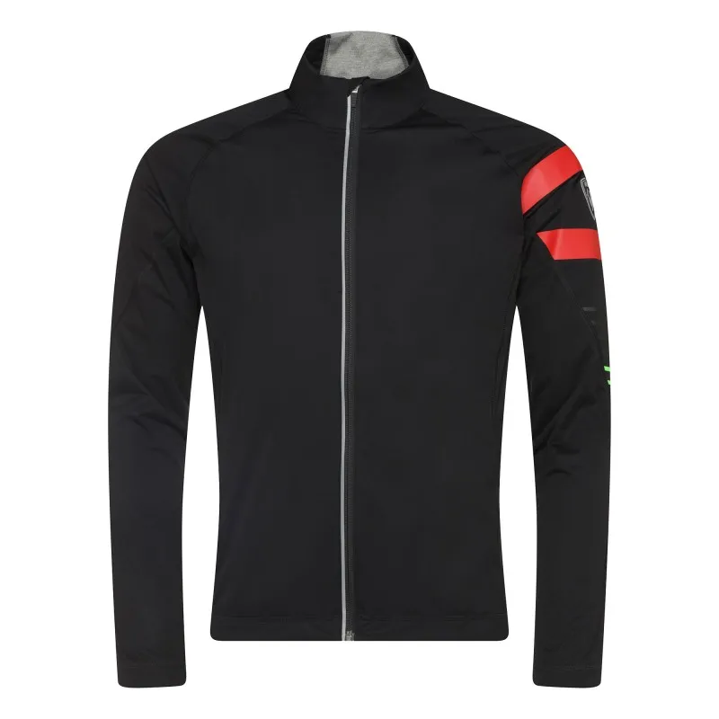 Textile haut ski nordique Rossignol Poursuite Jacket carbon black