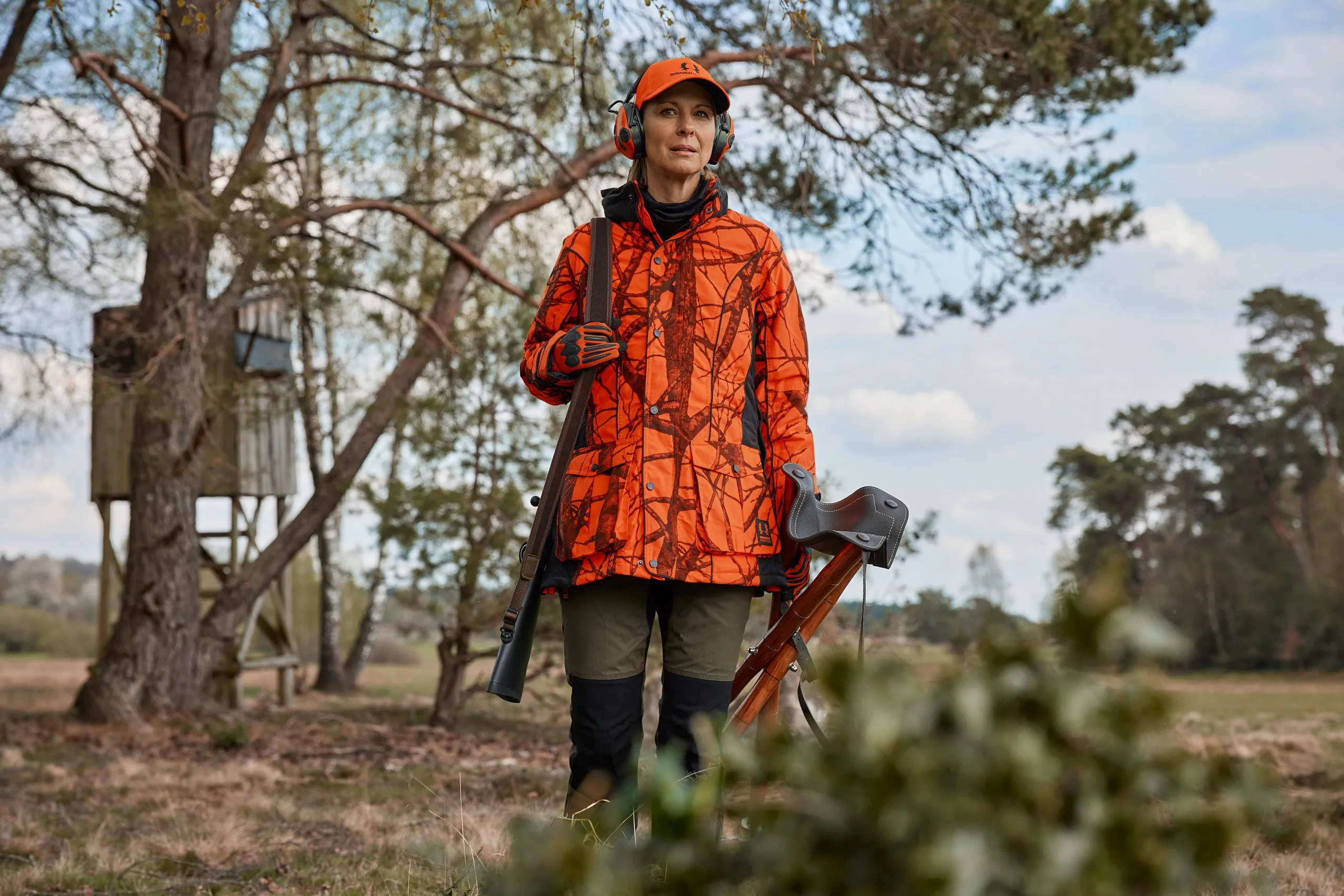 Veste de chasse à la battue Nordforest Hunting Predator One pour femmes