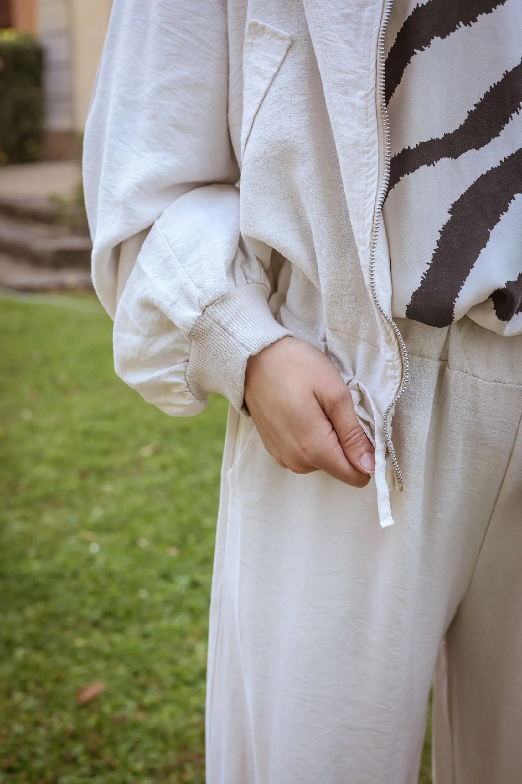 Veste fine beige