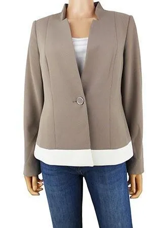 Veste manches longues-Un Jour Ailleurs--Beige-40 - M-Féminin