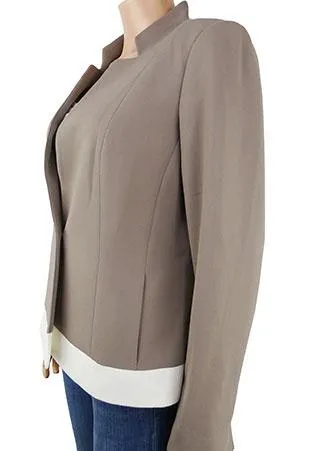 Veste manches longues-Un Jour Ailleurs--Beige-40 - M-Féminin