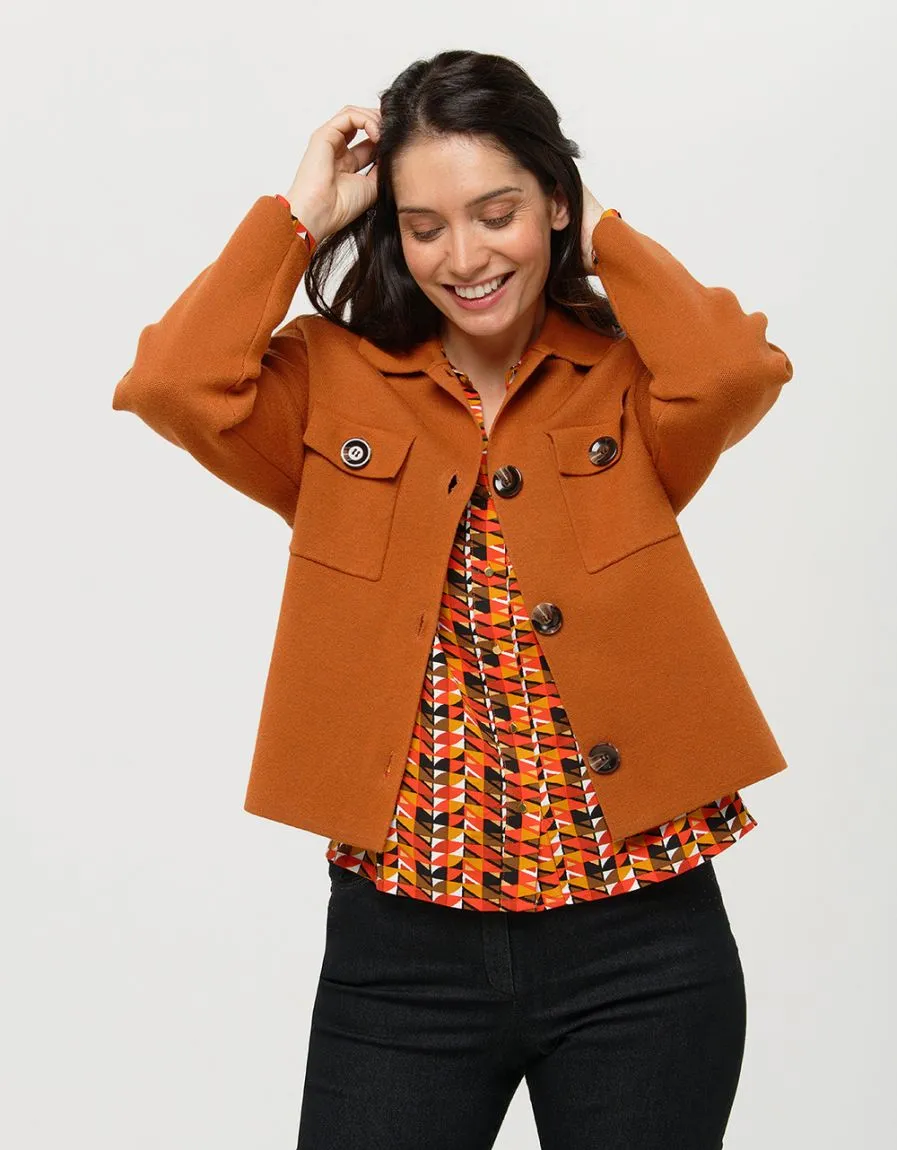 Veste milano orange 