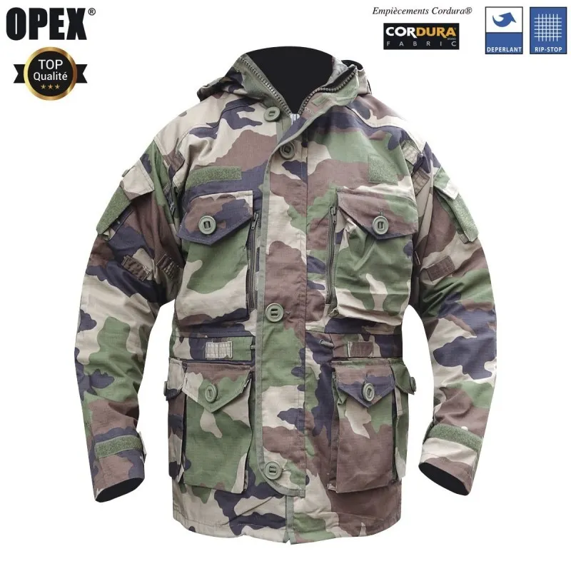 Veste militaire Guerilla ripstop OPEX camouflage CE