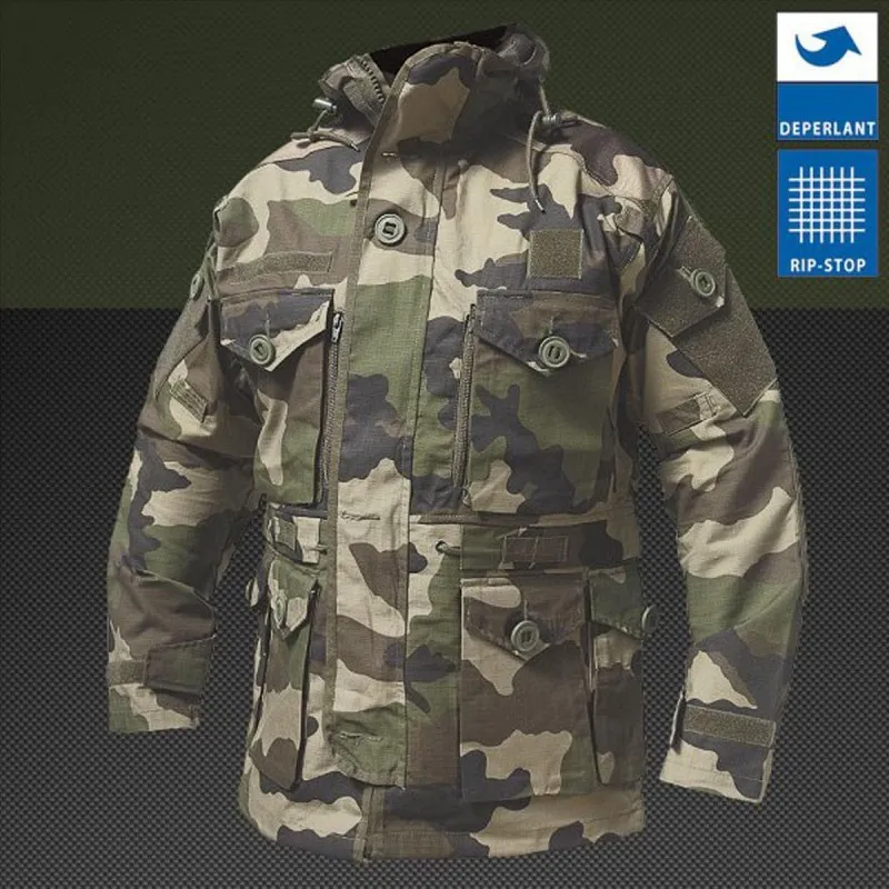 Veste militaire Guerilla ripstop OPEX camouflage CE