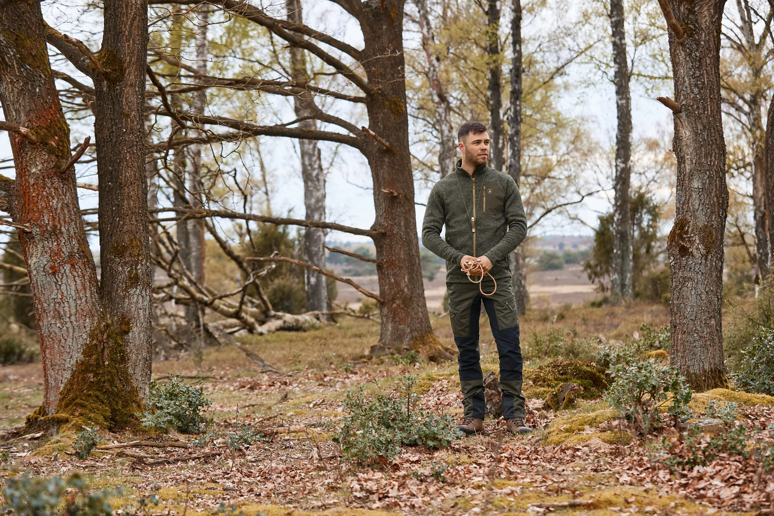 Veste polaire tricotée Deerhunter Sarek Knitted