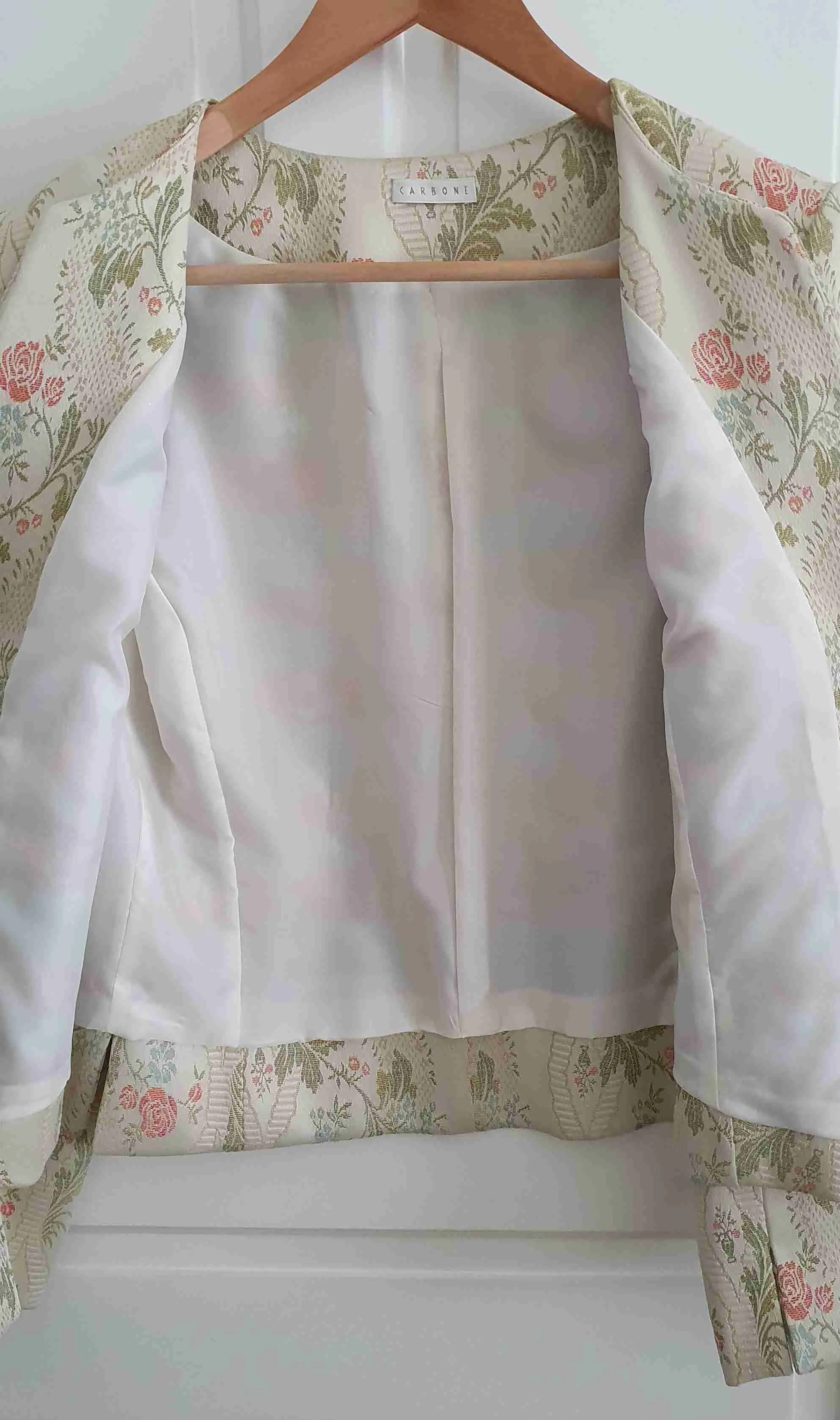 Veste à fleurs