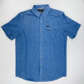 Wrangler Hemp Shirt - Seconde main Débardeur homme - Bleu - M | Hardloop