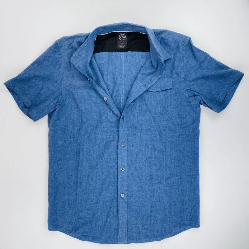 Wrangler Hemp Shirt - Seconde main Débardeur homme - Bleu - M | Hardloop